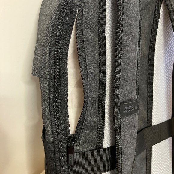 Zoom Tech Laptop Backpack Black/Grey - Picture 4 of 11